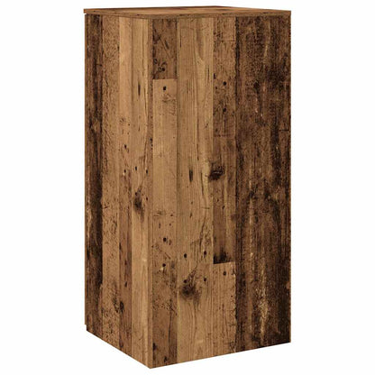 Mobile Portaoggetti Legno Antico 50x45x103,5 cm in Truciolato | homemem39