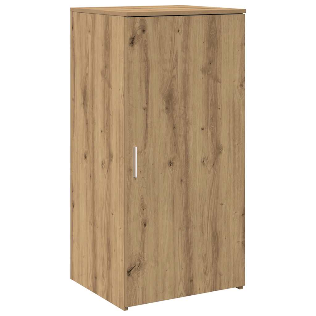 Mobile Portaoggetti Rovere Artigianale 50x45x103,5cm Truciolato | homemem39