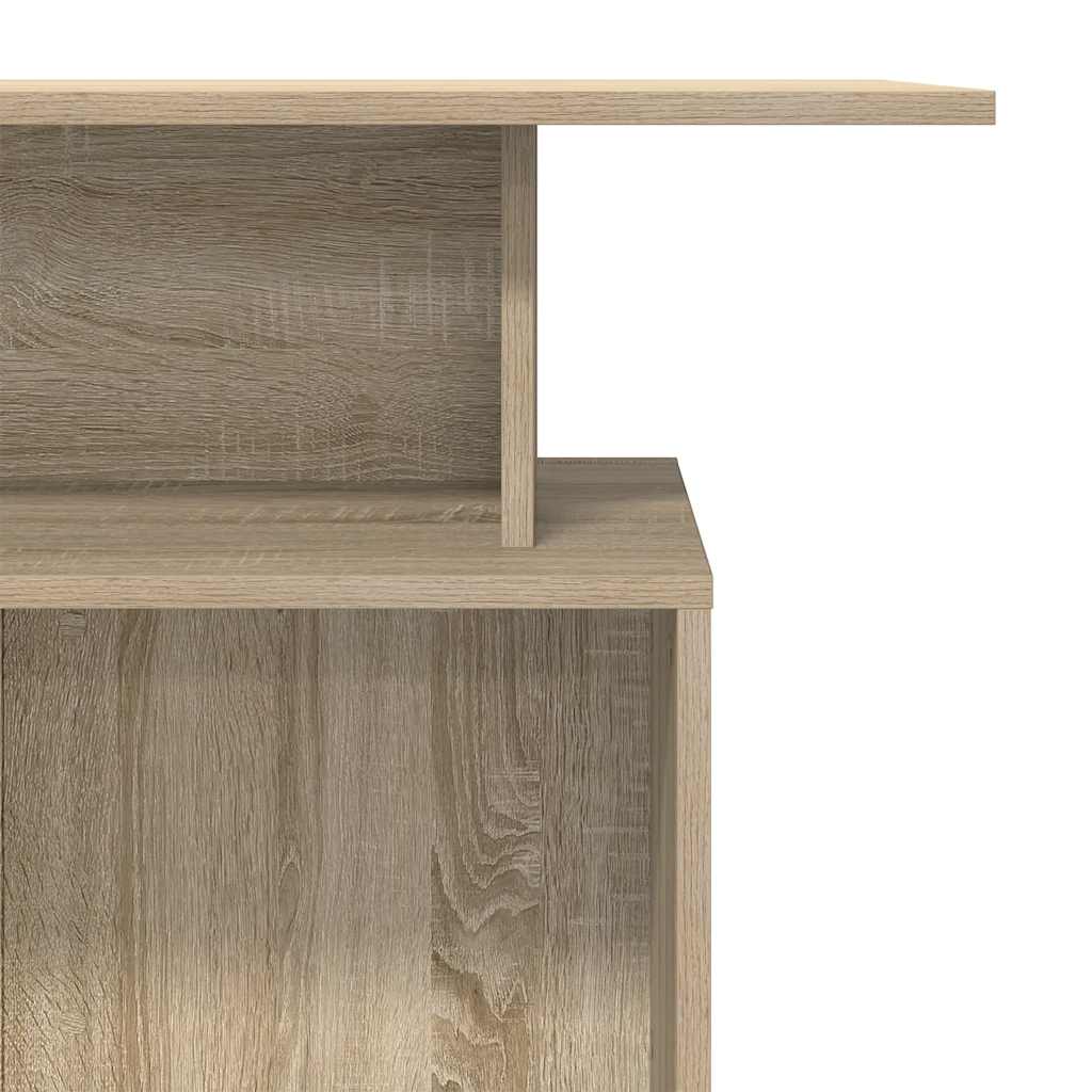 Banco Reception Rovere Sonoma 100x40x104 cm Legno Multistrato - homemem39