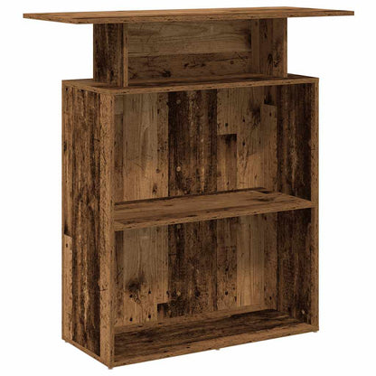 Banco Reception Legno Antico 100x40x104 cm Legno Multistrato | homemem39