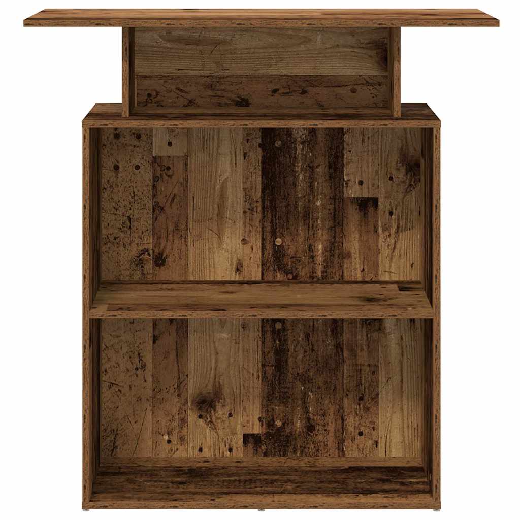 Banco Reception Legno Antico 100x40x104 cm Legno Multistrato - homemem39