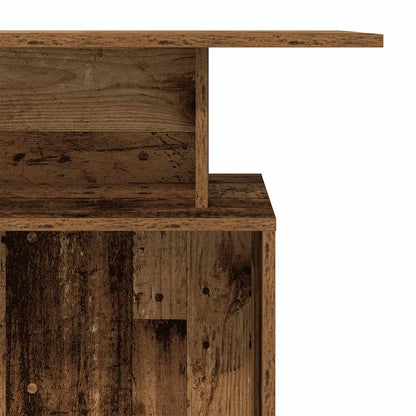 Banco Reception Legno Antico 100x40x104 cm Legno Multistrato