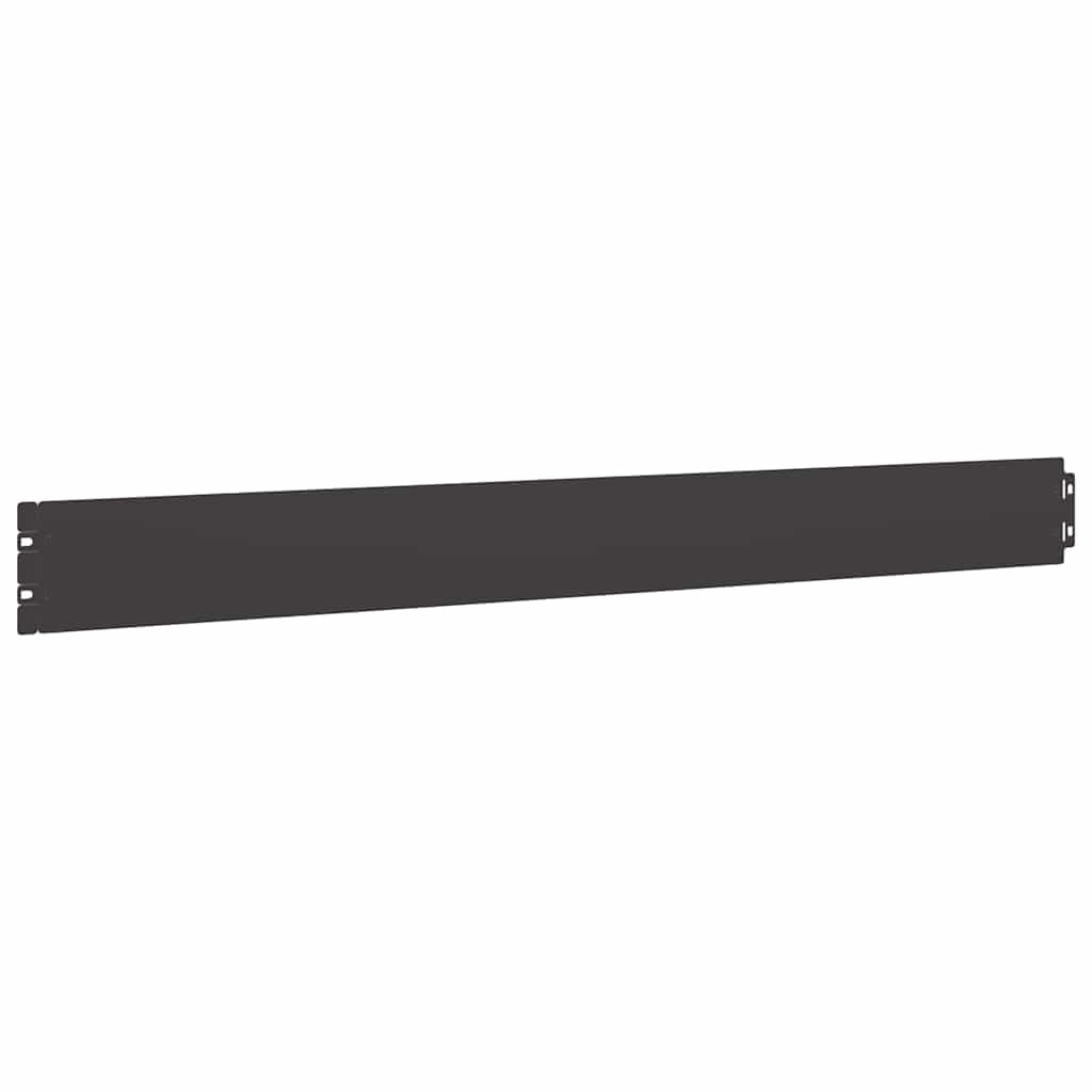 Bordure per Prato 10 pz Nere Acciaio Laminato a Freddo | homemem39