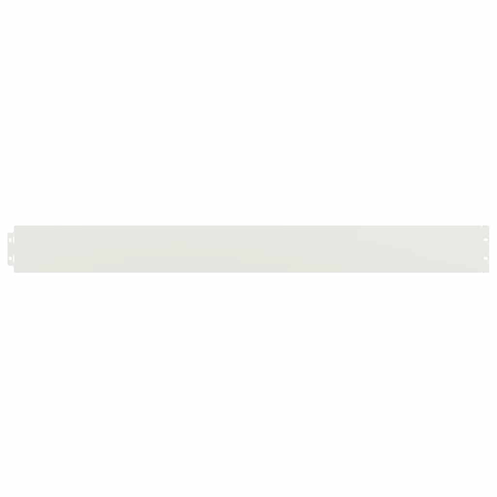 Bordure per Prato 10 pz Bianchi Acciaio Laminato a Freddo | homemem39