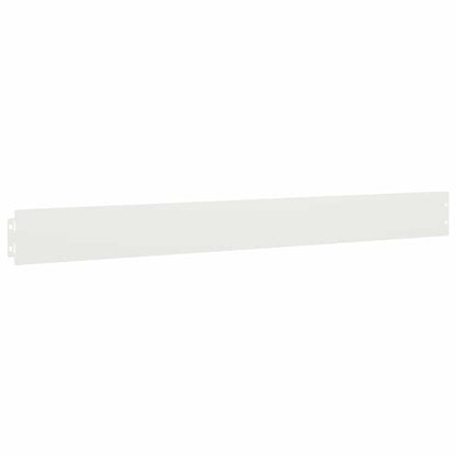 Bordure per Prato 10 pz Bianchi Acciaio Laminato a Freddo | homemem39