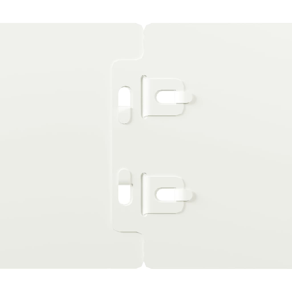 Bordure per Prato 10 pz Bianchi Acciaio Laminato a Freddo | homemem39