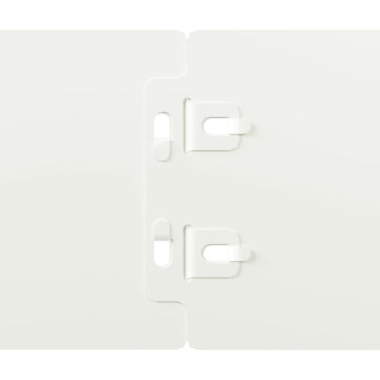 Bordure per Prato 10 pz Bianchi Acciaio Laminato a Freddo | homemem39