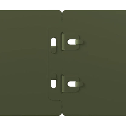 Bordure per Prato 10 pz Verde Oliva Acciaio Laminato a Freddo | homemem39