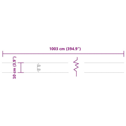 Bordure per Prato 10 pz Verde Oliva Acciaio Laminato a Freddo | homemem39