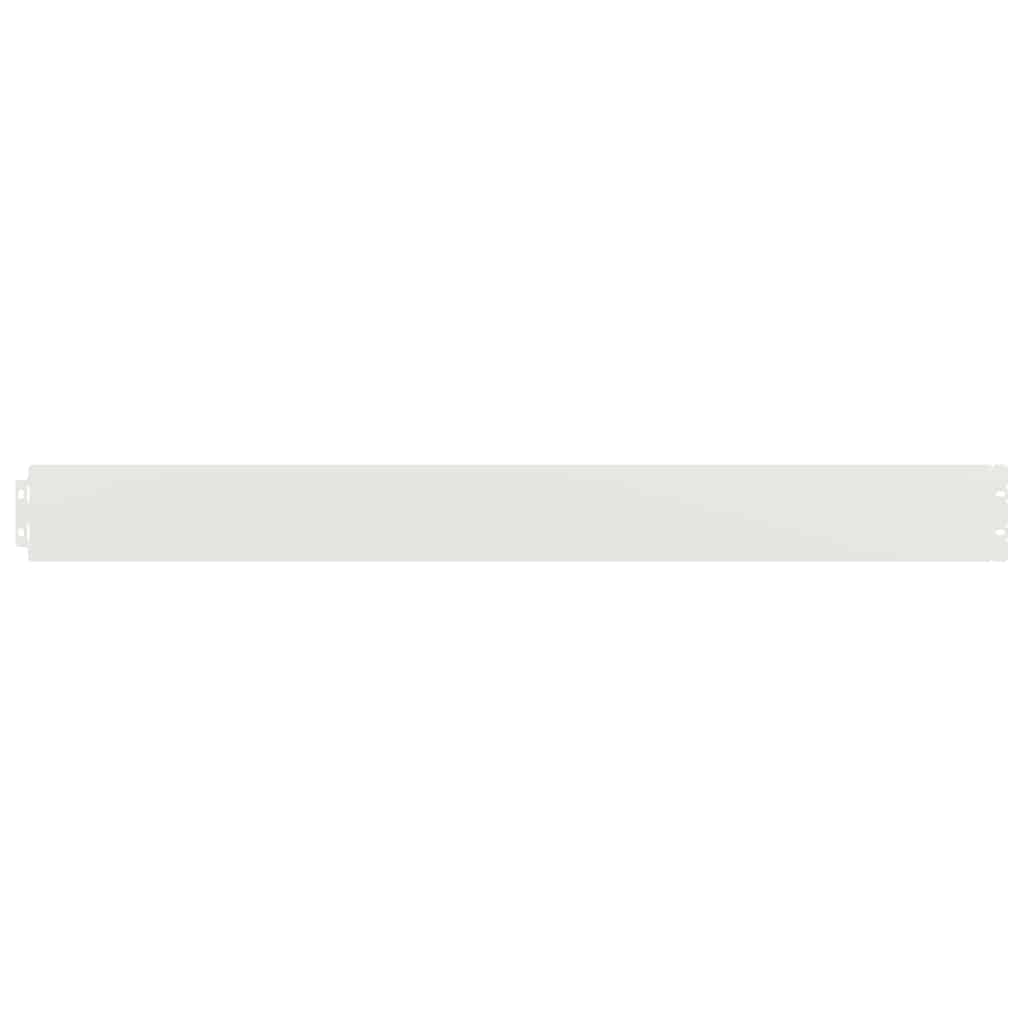 Bordure per Prato 50 pz Bianchi Acciaio Laminato a Freddo | homemem39