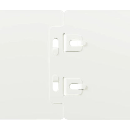 Bordure per Prato 50 pz Bianchi Acciaio Laminato a Freddo | homemem39