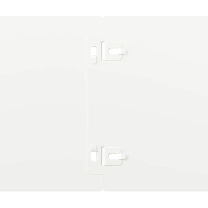 Bordure per Prato 10 pz Bianchi Acciaio Laminato a Freddo | homemem39