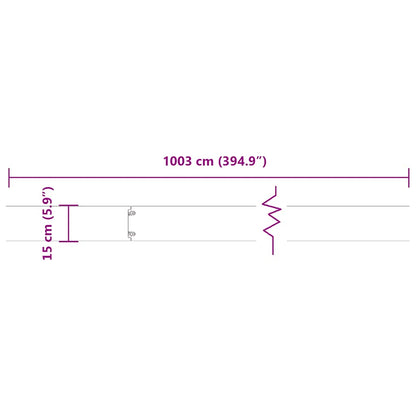 Bordure per Prato 10 pz Antracite Acciaio Laminato a Freddo | homemem39