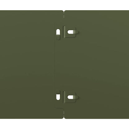 Bordure per Prato 50 pz Verde Oliva Acciaio Laminato a Freddo | homemem39