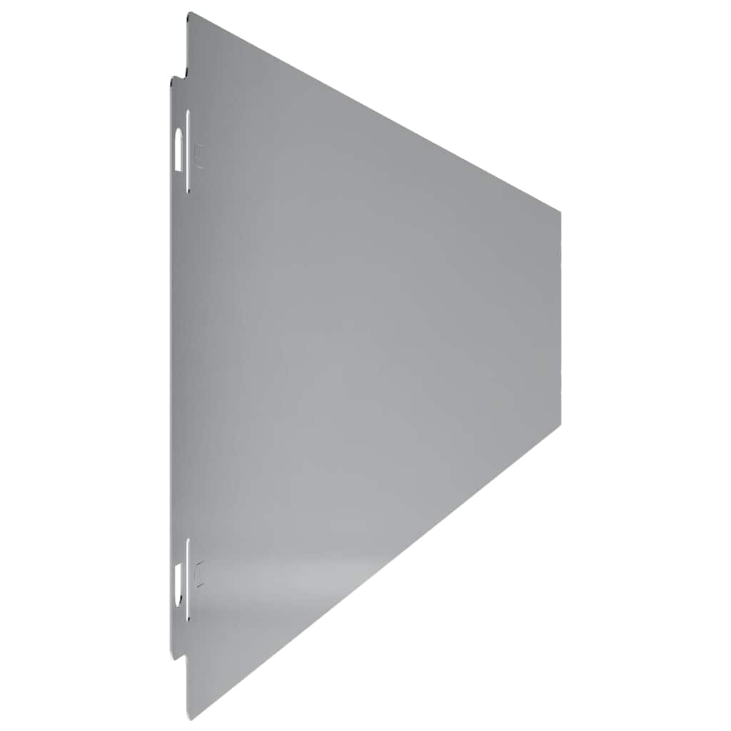 Bordure per Prato 50 pz 15x103 cm Acciaio Zincato | homemem39