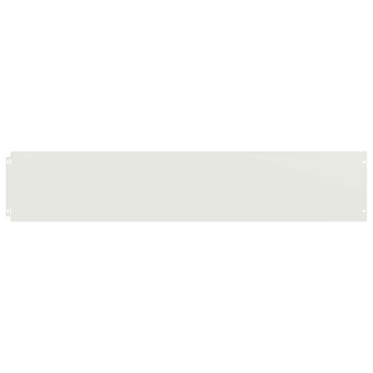 Bordure per Prato 10 pz Bianchi Acciaio Laminato a Freddo | homemem39