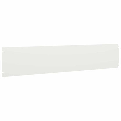 Bordure per Prato 10 pz Bianchi Acciaio Laminato a Freddo | homemem39