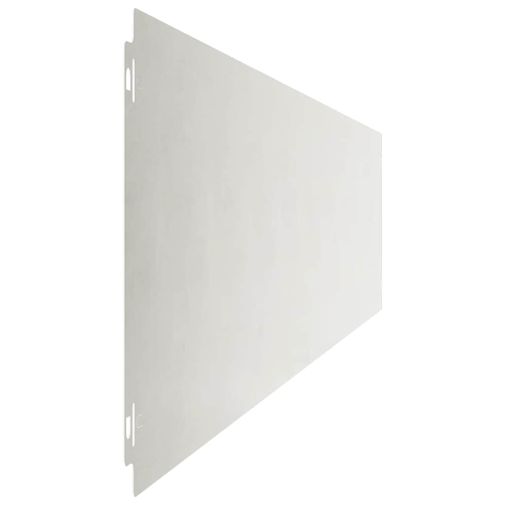 Bordure per Prato 10 pz 20x103 cm Acciaio Inossidabile | homemem39