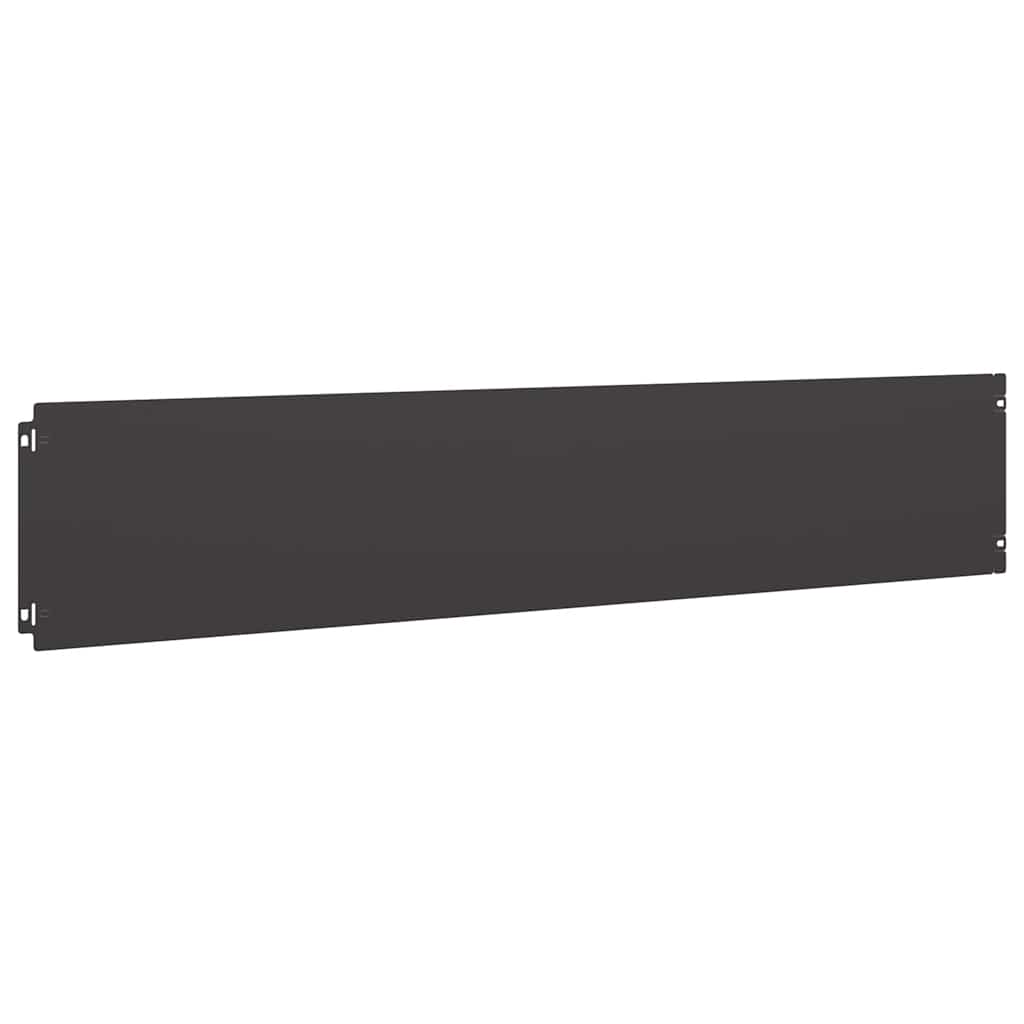 Bordure per Prato 30 pz Nere Acciaio Laminato a Freddo | homemem39