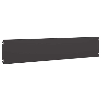 Bordure per Prato 30 pz Nere Acciaio Laminato a Freddo | homemem39