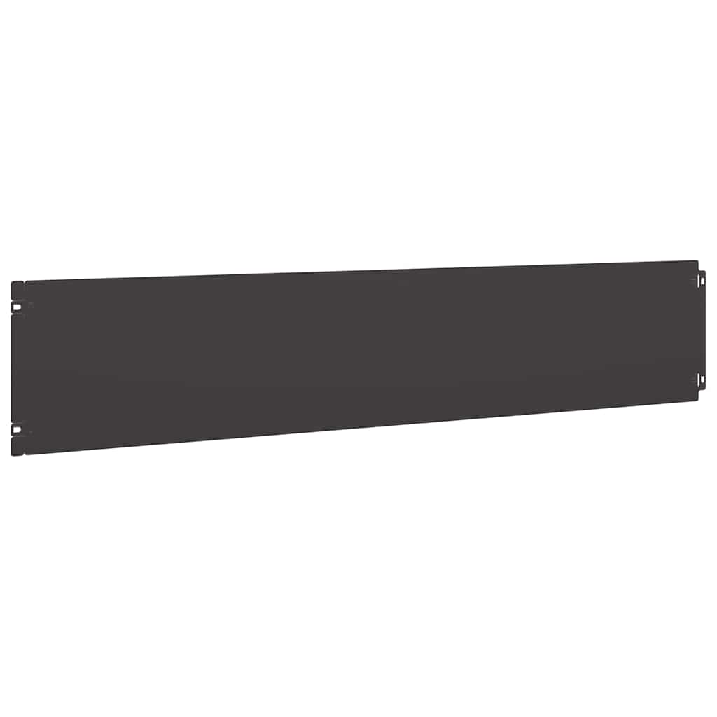 Bordure per Prato 30 pz Nere Acciaio Laminato a Freddo | homemem39