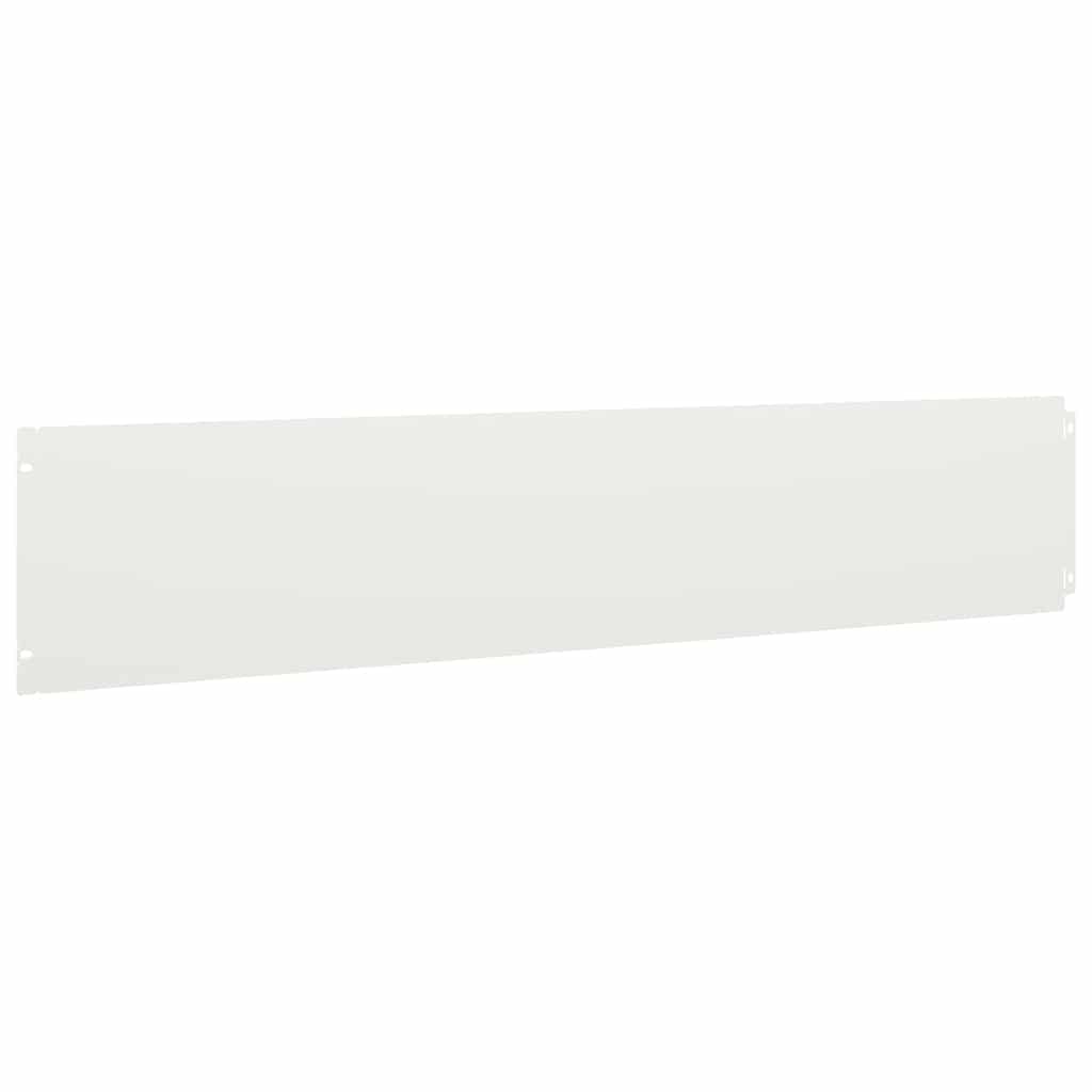 Bordure per Prato 30 pz Bianchi Acciaio Laminato a Freddo | homemem39