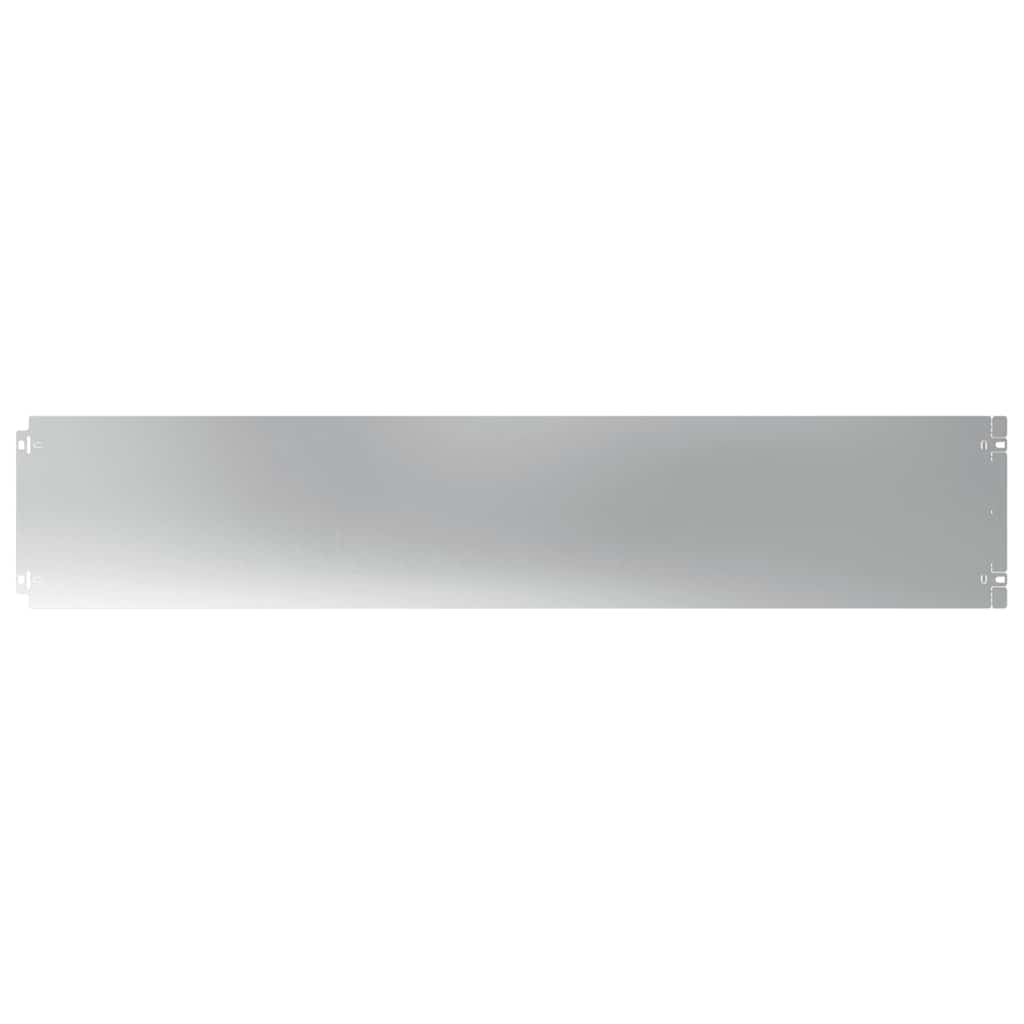 Bordure per Prato 30 pz 20x103 cm Acciaio Zincato | homemem39
