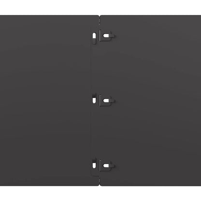 Bordure per Prato 10 pz Nere Acciaio Laminato a Freddo | homemem39