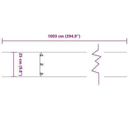 Bordure per Prato 10 pz Nere Acciaio Laminato a Freddo | homemem39