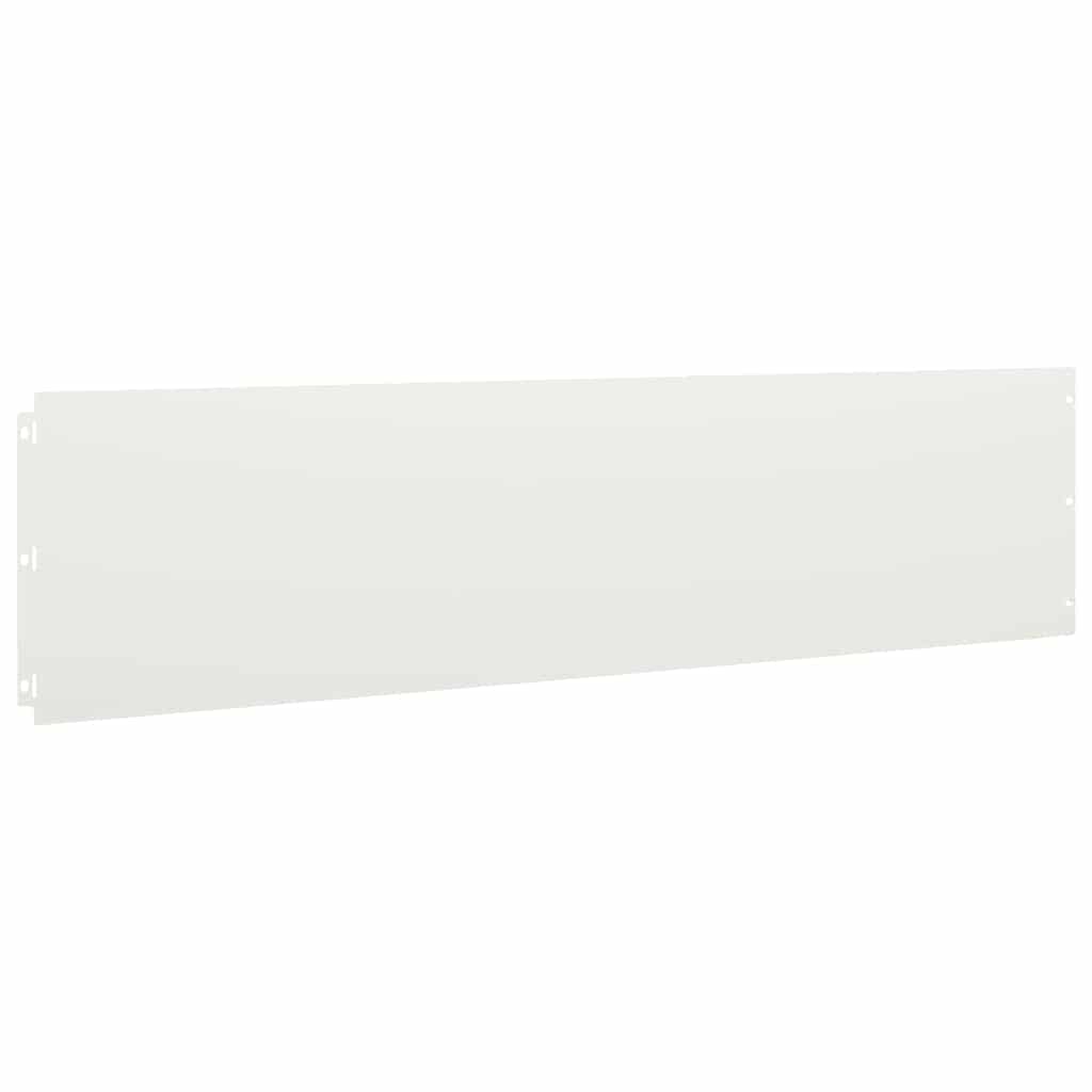 Bordure per Prato 10 pz Bianchi Acciaio Laminato a Freddo | homemem39