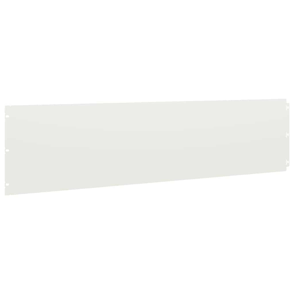 Bordure per Prato 10 pz Bianchi Acciaio Laminato a Freddo | homemem39