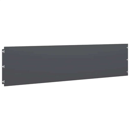 Bordure per Prato 10 pz Antracite Acciaio Laminato a Freddo | homemem39