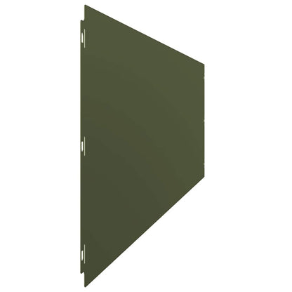 Bordure per Prato 10 pz Verde Oliva Acciaio Laminato a Freddo | homemem39