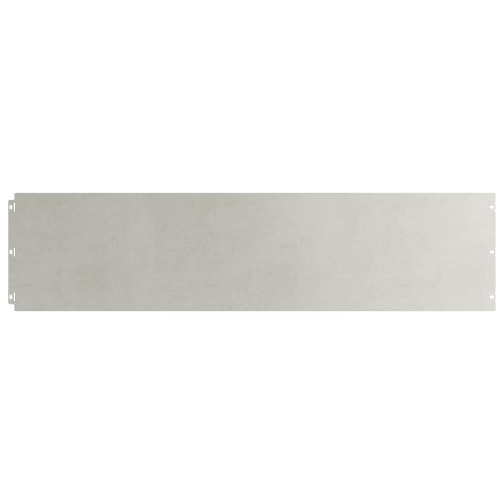 Bordure per Prato 10 pz 25x103 cm Acciaio Inossidabile | homemem39