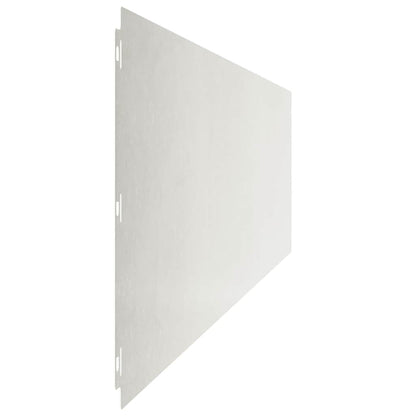 Bordure per Prato 10 pz 25x103 cm Acciaio Inossidabile | homemem39