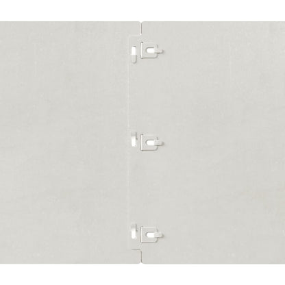Bordure per Prato 10 pz 25x103 cm Acciaio Inossidabile | homemem39