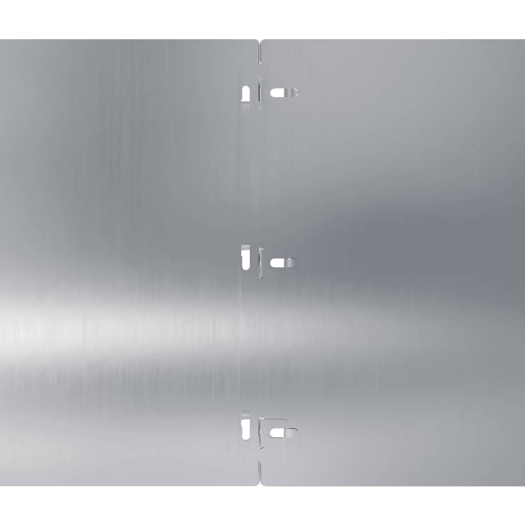 Bordure per Prato 10 pz 25x103 cm Acciaio Zincato | homemem39