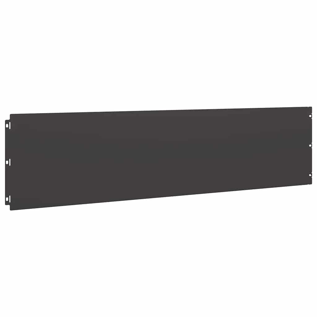 Bordure per Prato 20 pz Nere Acciaio Laminato a Freddo | homemem39