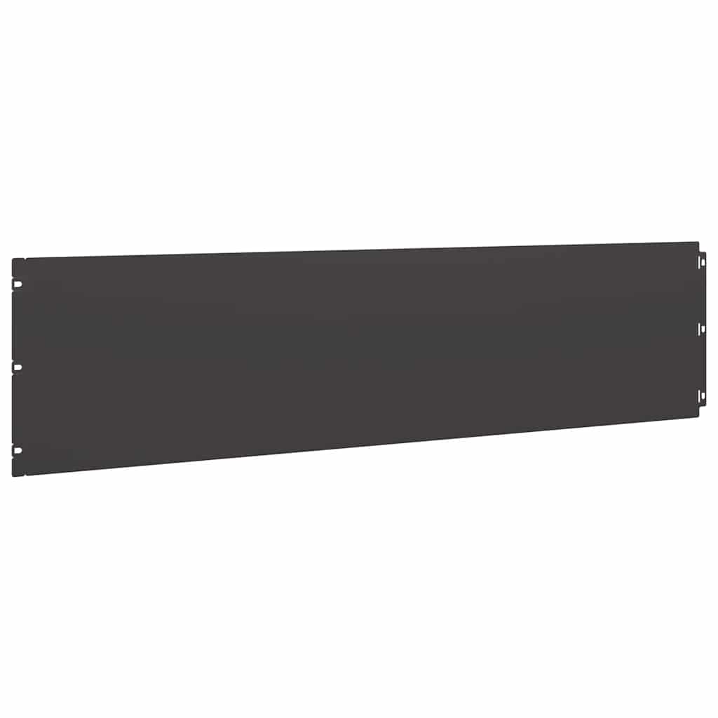 Bordure per Prato 20 pz Nere Acciaio Laminato a Freddo | homemem39