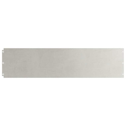 Bordure per Prato 20 pz 25x103 cm Acciaio Inossidabile | homemem39