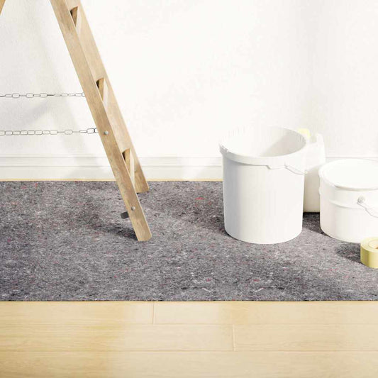 Pile Antiscivolo da Pittore 2 pz 5 m 180 g/m² Grigio - homemem39