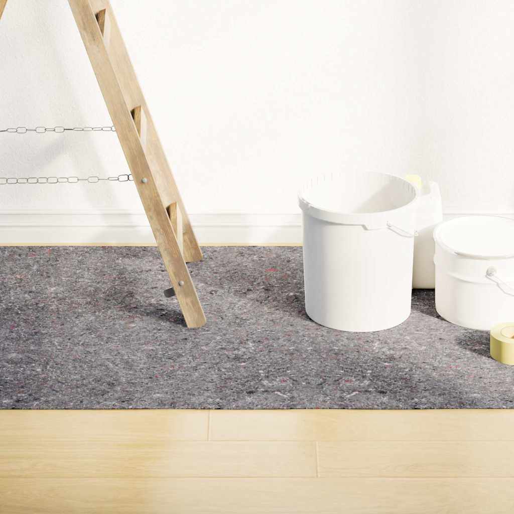 Pile Antiscivolo da Pittore 2 pz 10 m 220 g/m² Grigio - homemem39