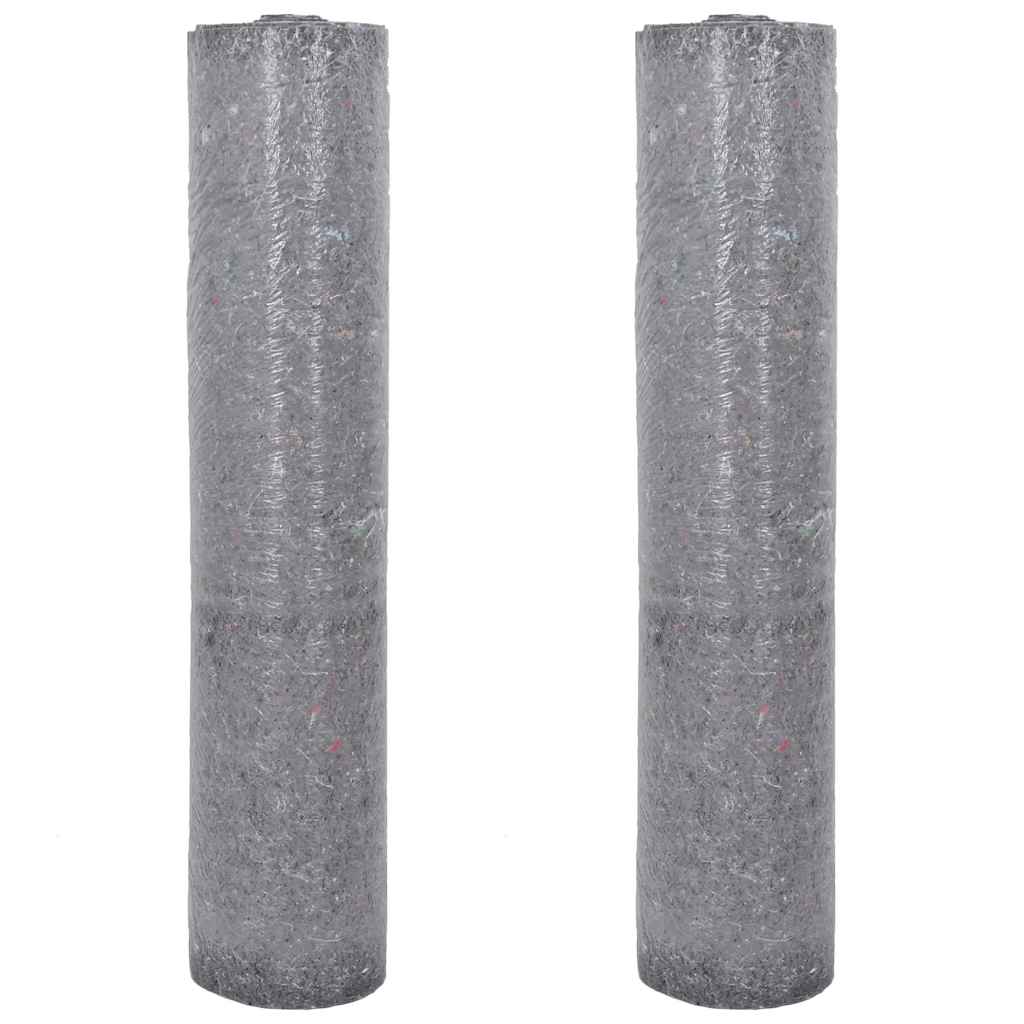Pile Antiscivolo da Pittore 2 pz 25 m 220 g/m² Grigio - homemem39