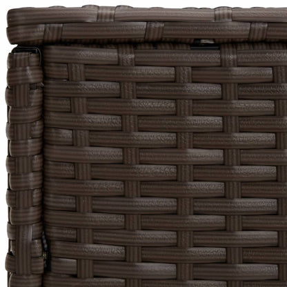 Tavolini da Giardino 3 pz Marroni in Polyrattan | homemem39