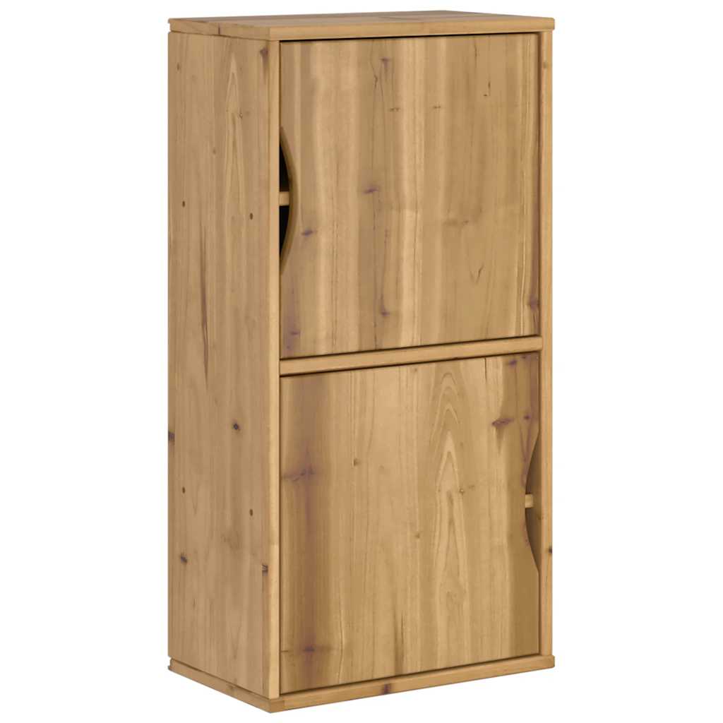 Armadietto Laterale ODDA 40x24x79 cm in Legno Massello di Pino - homemem39