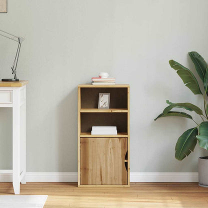 Armadietto Laterale ODDA 40x24x79 cm in Legno Massello di Pino - homemem39