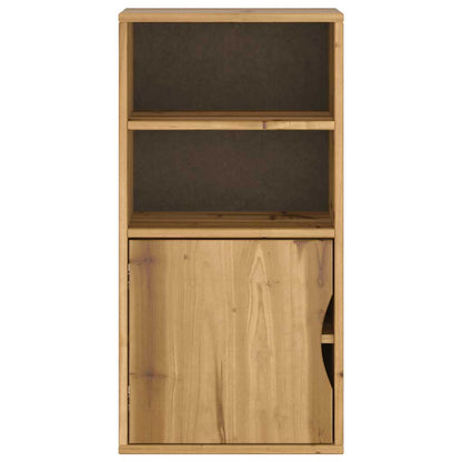 Armadietto Laterale ODDA 40x24x79 cm in Legno Massello di Pino - homemem39