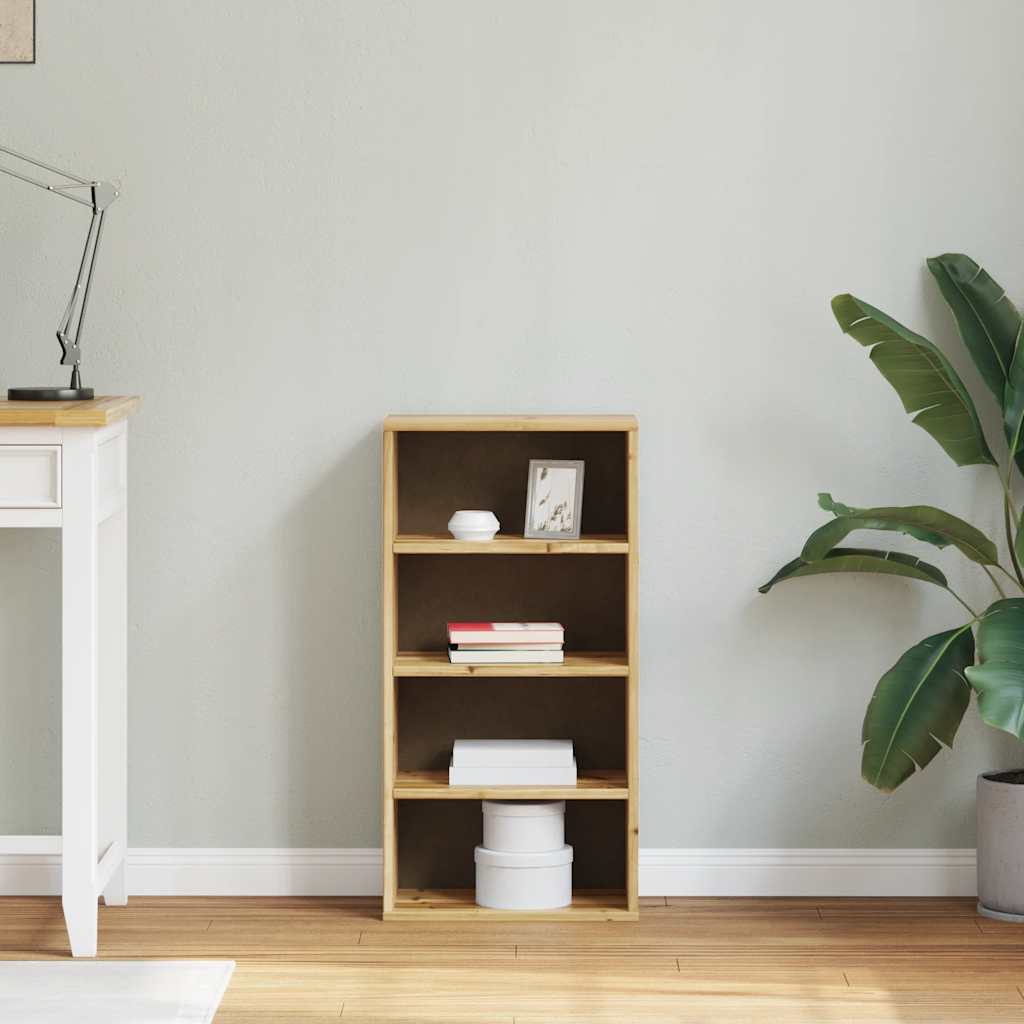 Armadietto Laterale ODDA 40x24x79 cm in Legno Massello di Pino - homemem39