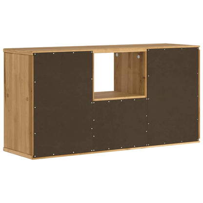 Mobile Porta TV con Cassetto ODDA 79x24x40 cm in Legno di Pino - homemem39