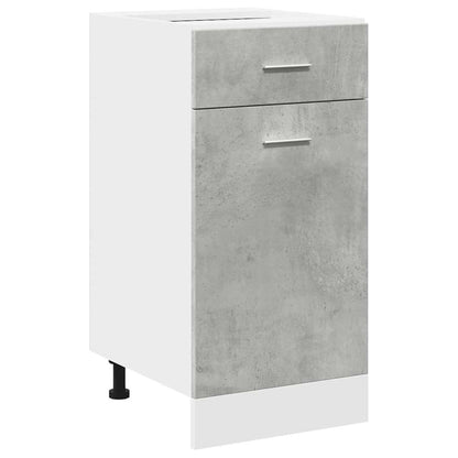 Set Mobili da Cucina 7 pz “Lyon” Grigio Cemento